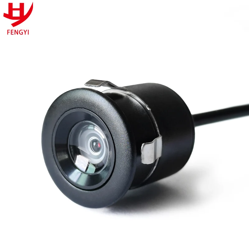 18.5mm Plastic Night Vision Waterproof IP68 12V Voltage 170 Degree Car Rear View Punch Reversing Camera