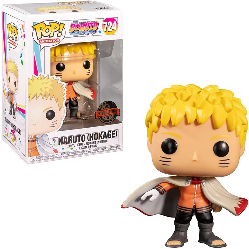 Funo PO Cartoon Gift Statue Kakashis Borutos Narutoes Shippuden Animation Anime All Roles Mode Pop Action Figure All Set
