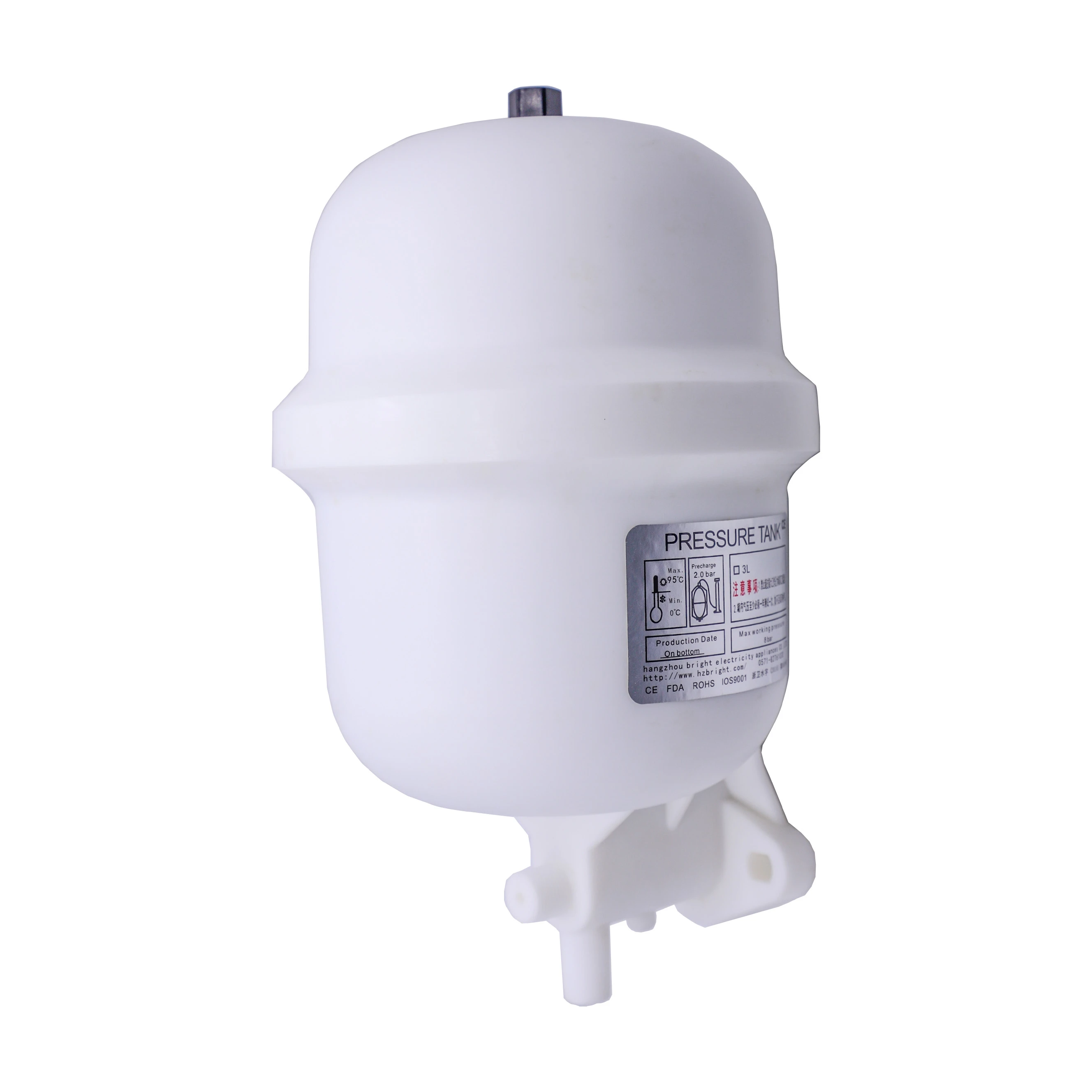3L Pressure Industrial expansion tank for water pump plastic pressure water storage tank
