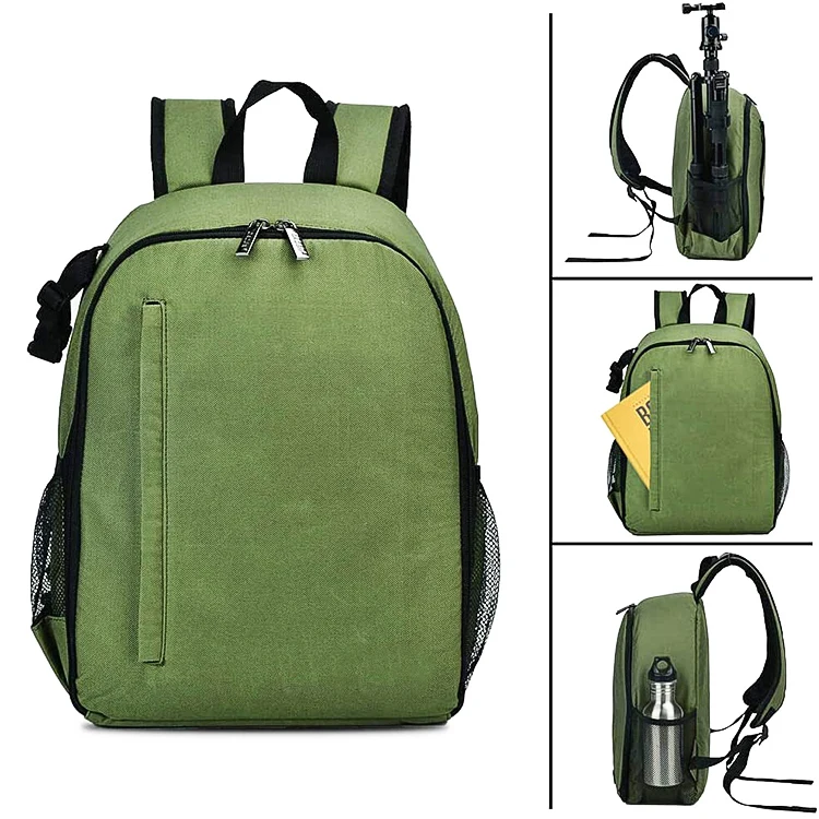 2021 large nylon camera bag waterproof camera backpack videos dslr custom logo for SD card