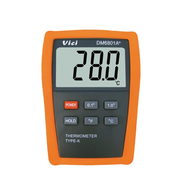 Цифровой термометр DM6801A + пирометр
