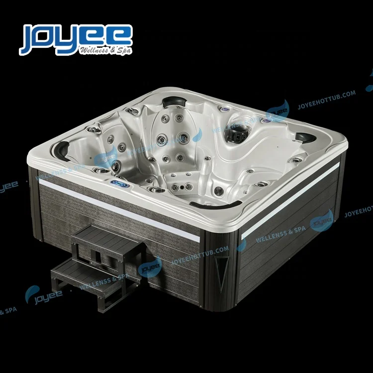  Роскошный спа-массаж JOYEE качественная импортная акриловая гидромассажная Ванна для 7 человек уличное