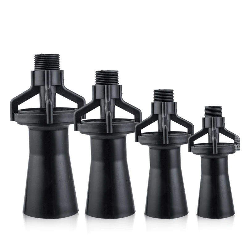 1/2 PP PlasticCirculate Agitate Tank Electrophoresis Chemical Mixing Venturi Eductor Spray Nozzle