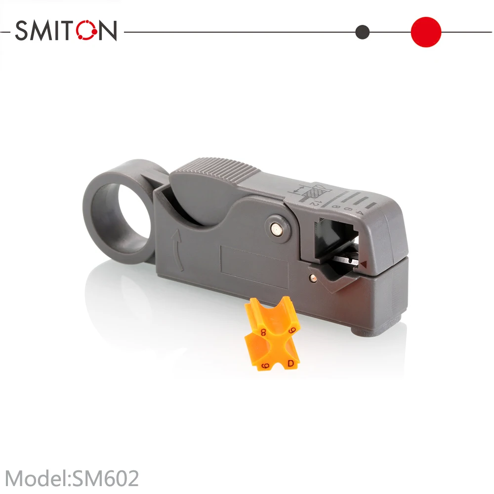 Coaxial Cable Stripper Cutter Tool RG58 RG6 RG59 Double Blades Coaxial Wire Stripper