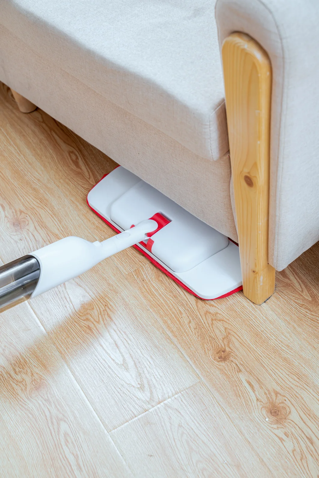 Hot Selling floor cleaning Water Spray Mop Healthy easy spray mop with microfiber mat Mop with Spray 360 rotation