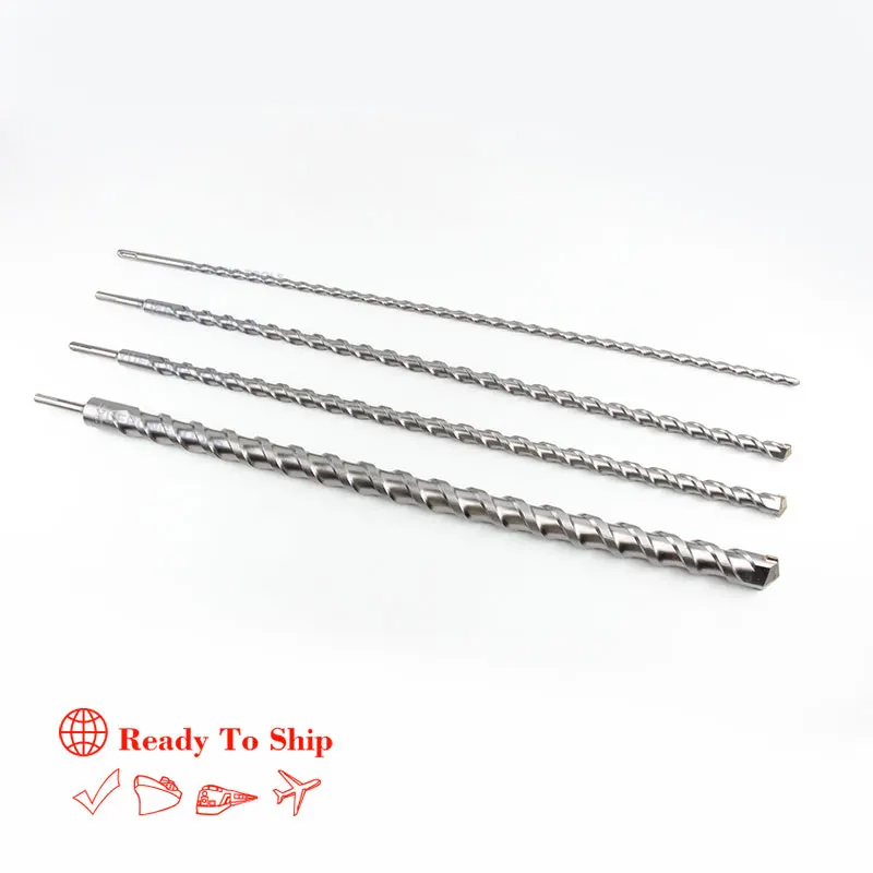 YUERONG 500MM Carbide Tipped SDS Hammer Drill Bit for granite