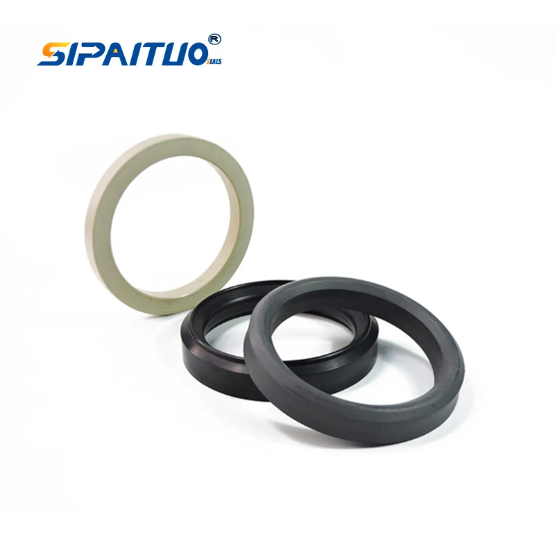 PTFE + PPS углеродный материал V тип уплотнительное кольцо v ptfe углерода