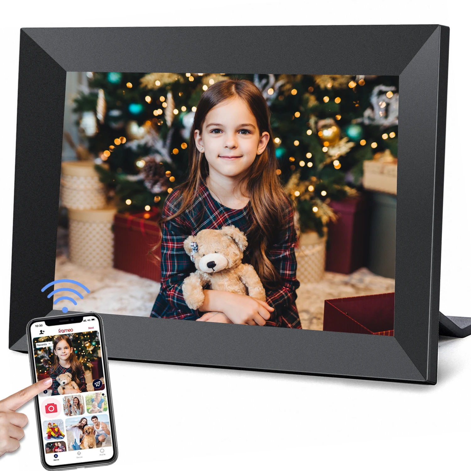 LCD Digital Photo Frame IPS Digital Photo Album Frame Android Touch Screen 10 Inch Wifi Digital Photo Frame