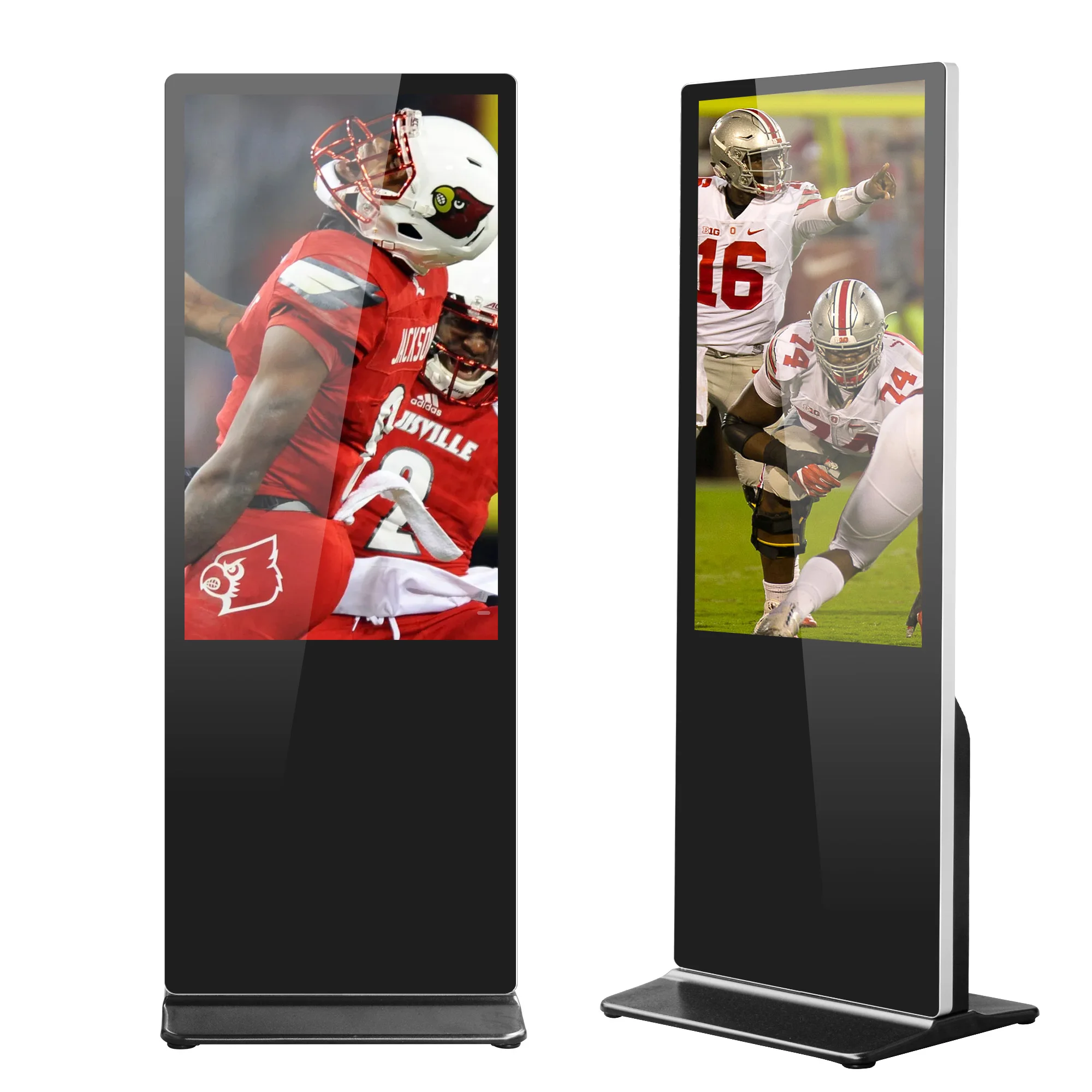 Cheap 55 inch android led lcd advertising player lcd screen digital signage and displays