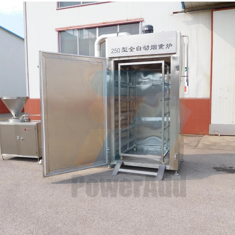 Smoked Catfish Oven / Industrial Smokehouse / Sausage Smoking Machine Price