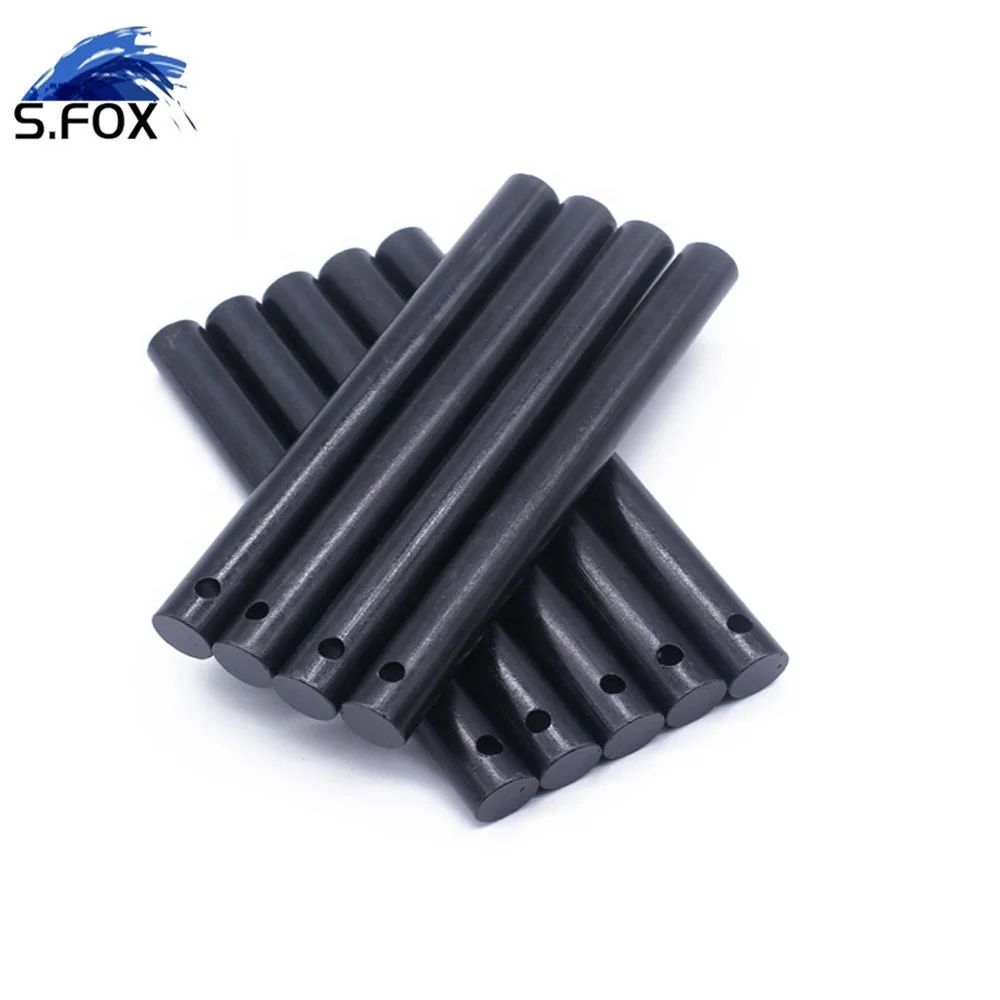 8*80mm Outdoor Survival Kit Magnesium Mischmetal Fire Stick Flint with Hole