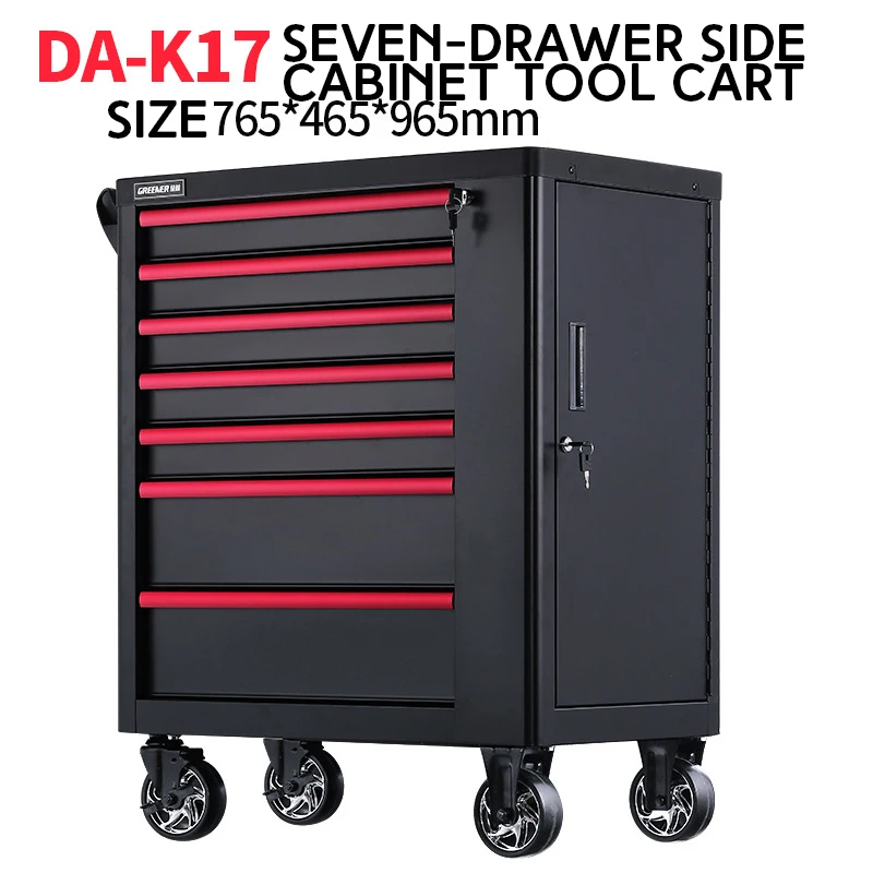 Lvlin Heavy-Duty Multifunctional Auto Repair Toolbox for Car Room Tool Cabinet Storage Quality Vehicle Repair Hardware Cart