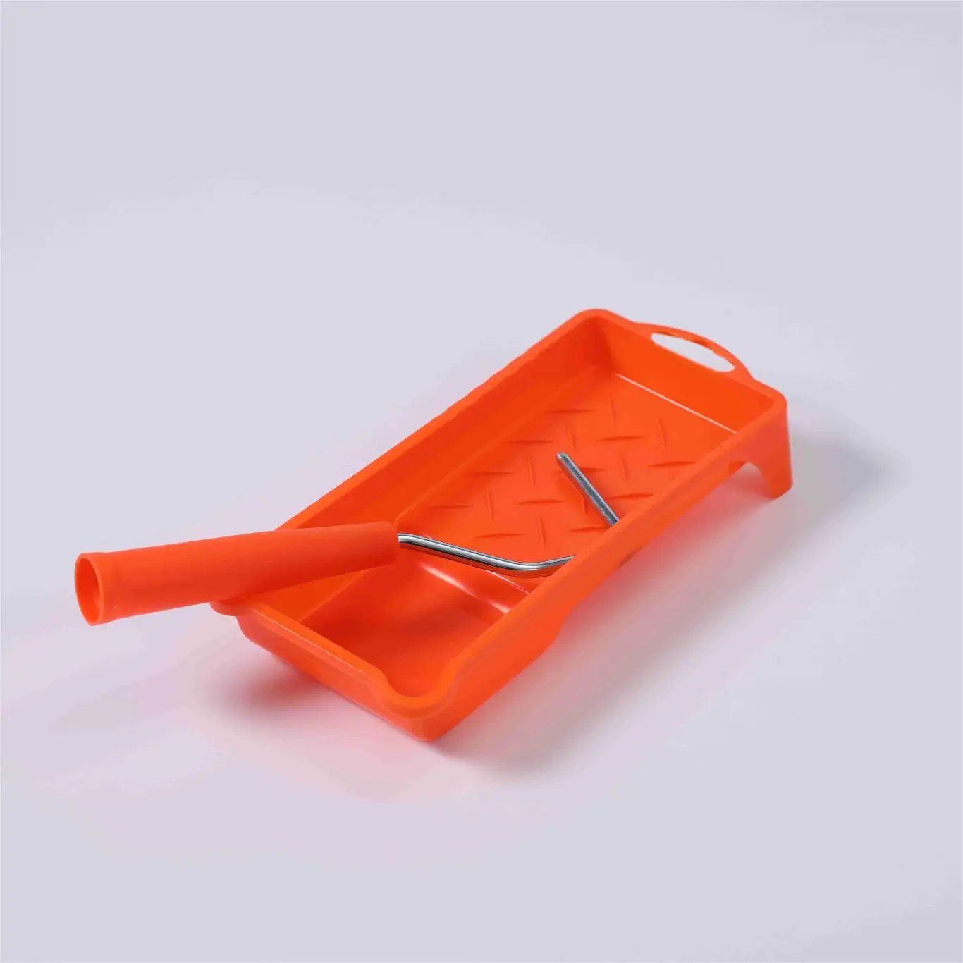 2 inch mini Factory direct sales orange paint tools kit paint roller set paint tray set