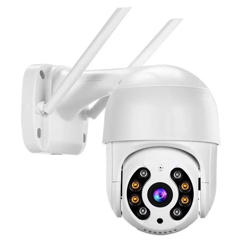 5MP полноцветный робот поддержка NVR ONVIF Icsee мини PTZ наружная водонепроницаемая Wi-Fi камера