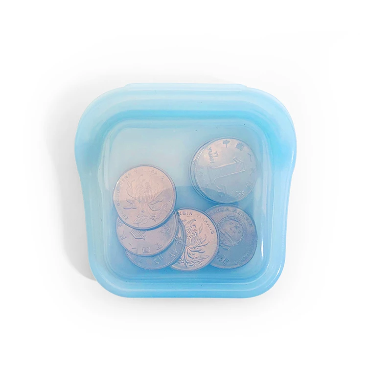 50ML 80ML Silicone Pill Pouch Re-Usable Food-Grade Platinum Silicone Pocket Bag for Storing in/Organizing/Travelling