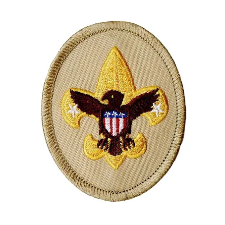 Factory Wholesale Wolf Patch Cub Scouts Custom Cub Scouts Rank Patches For Vest Hat patches