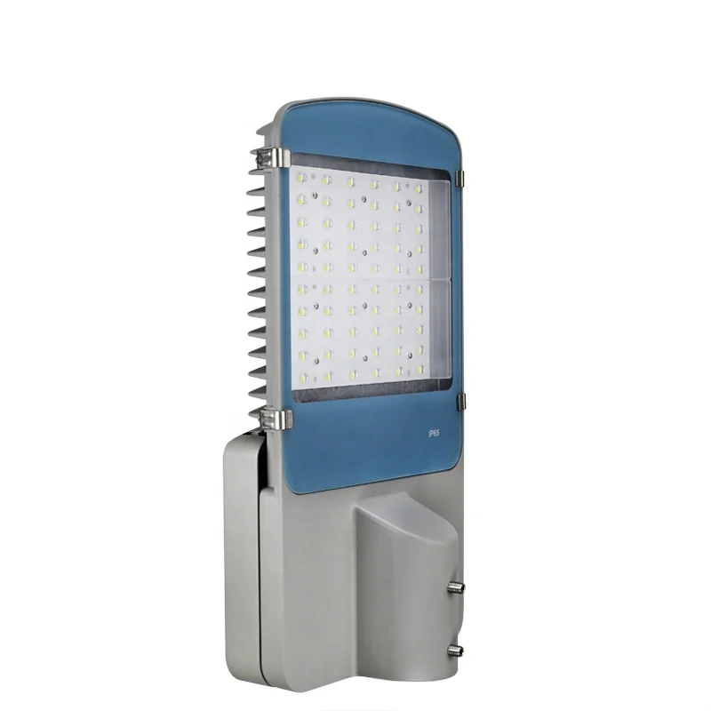 90w IP65 commercial large long flat led street lamp aluminum street light housing