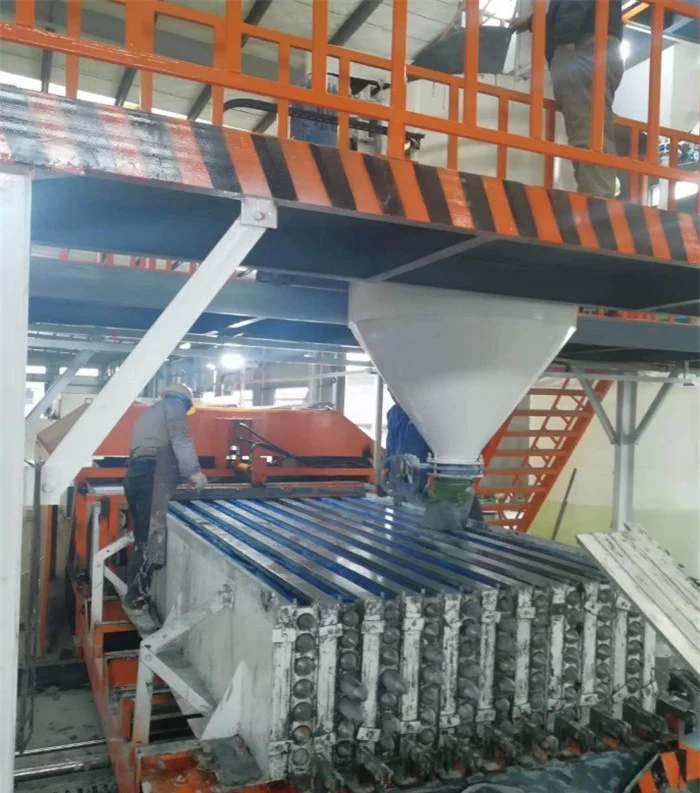 Prefab Concrete Floor Concrete Slab Hollow Core Slab Forming Making Machine