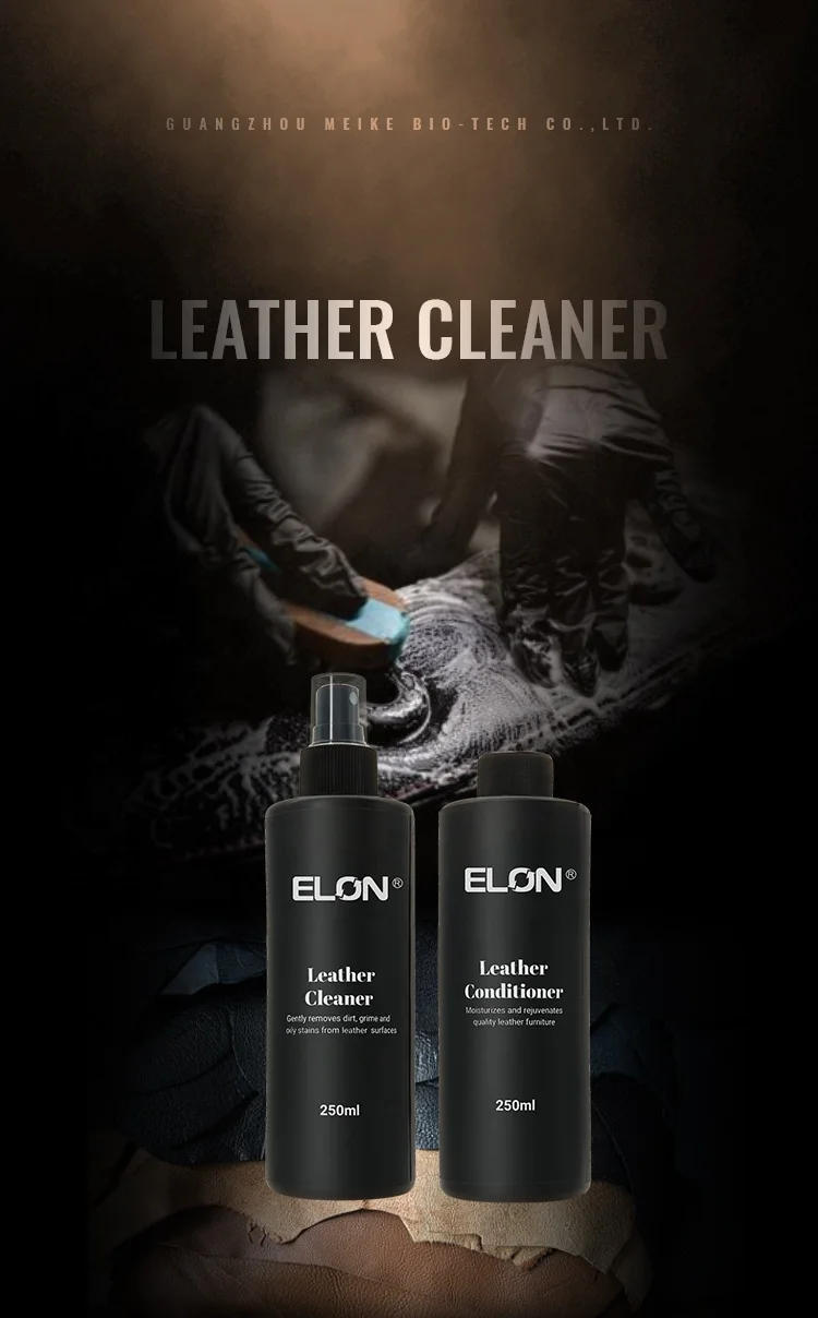 Natural Biological Formula Inside Car Leather Care Cleaner Leather Conditioner and Cleaner