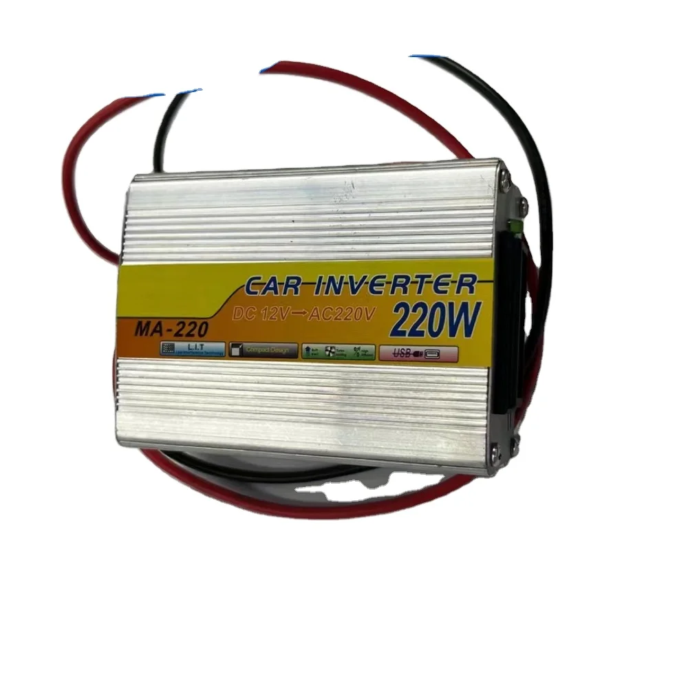 Производитель домашний инвертор 12v24v48v60v на 220v220w солнечное зарядное устройство преобразователь