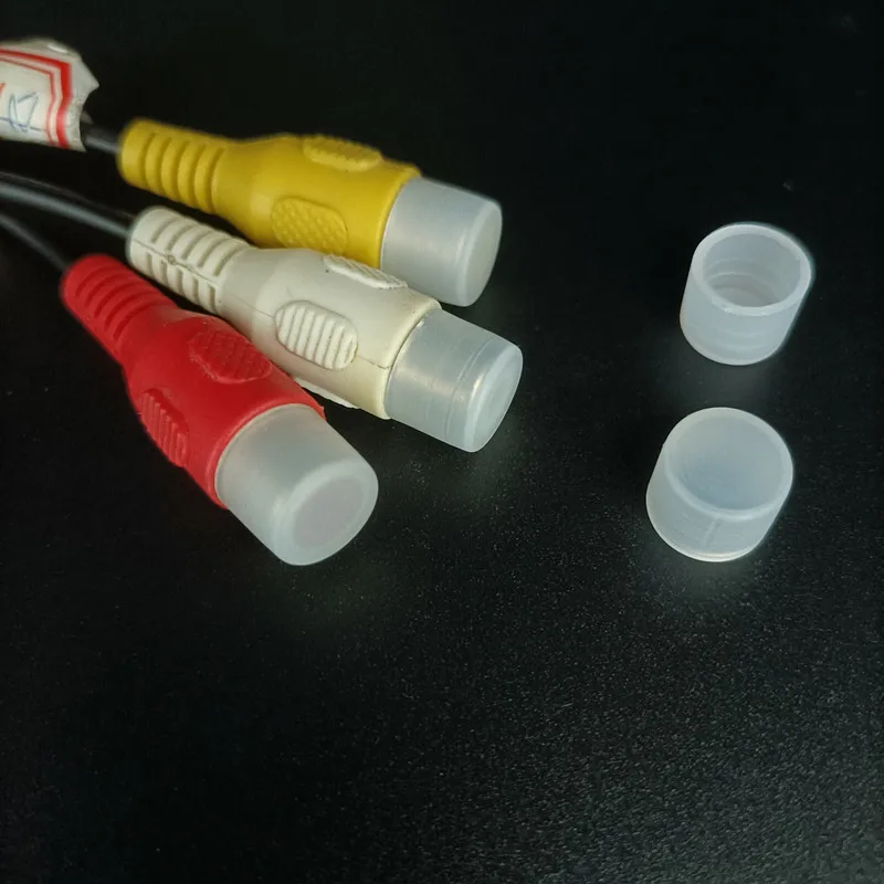 RCA dust-proof cap cover protection Lotus caps Sound protection King terminal power amplifier terminal protection cap