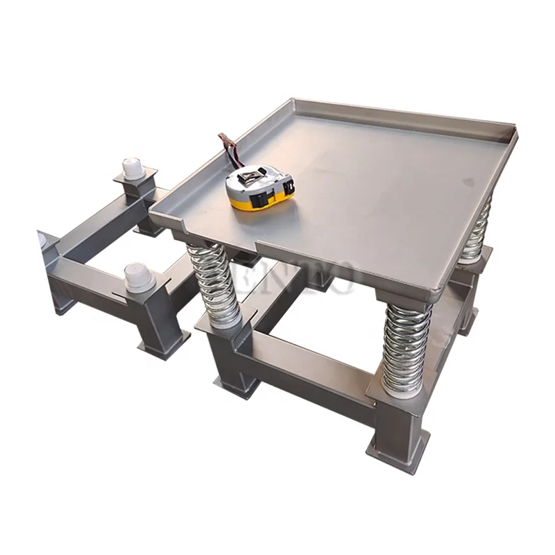 High Efficiency Vibrating Table / Vibrating Table For Chocolate / Vibrating Table Machine