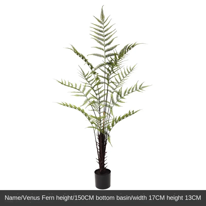 Wholesale large indoor living room showcase decoration to create Nordic simulation plants