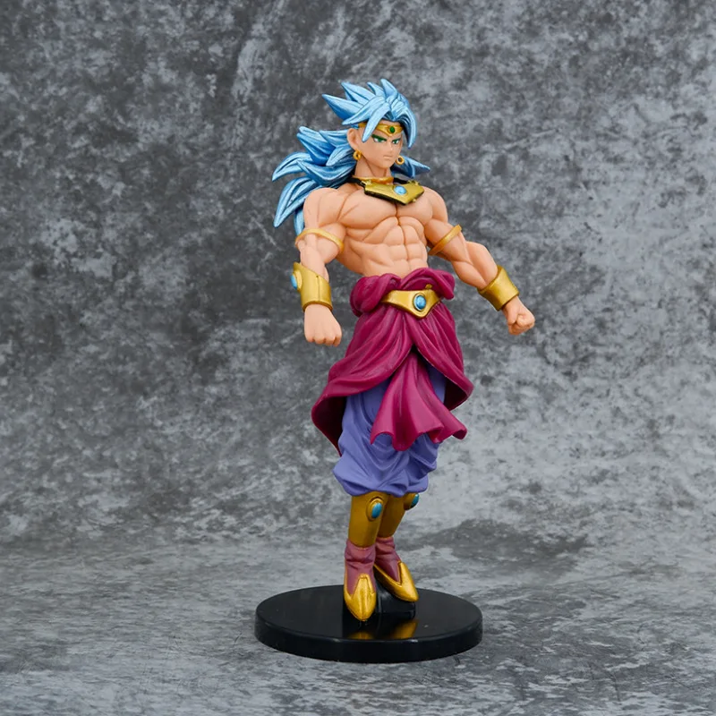 Good Quality Anime Dragon balls Z figurine PVC Model toy Anime DBZ Blue hair Broly action Figures