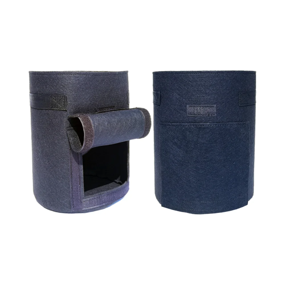 Most Popular Biodegradable Fabric Grow Pots round Raised Container for Plant Growth Featuring Nonwoven Felt Fabric PP Material