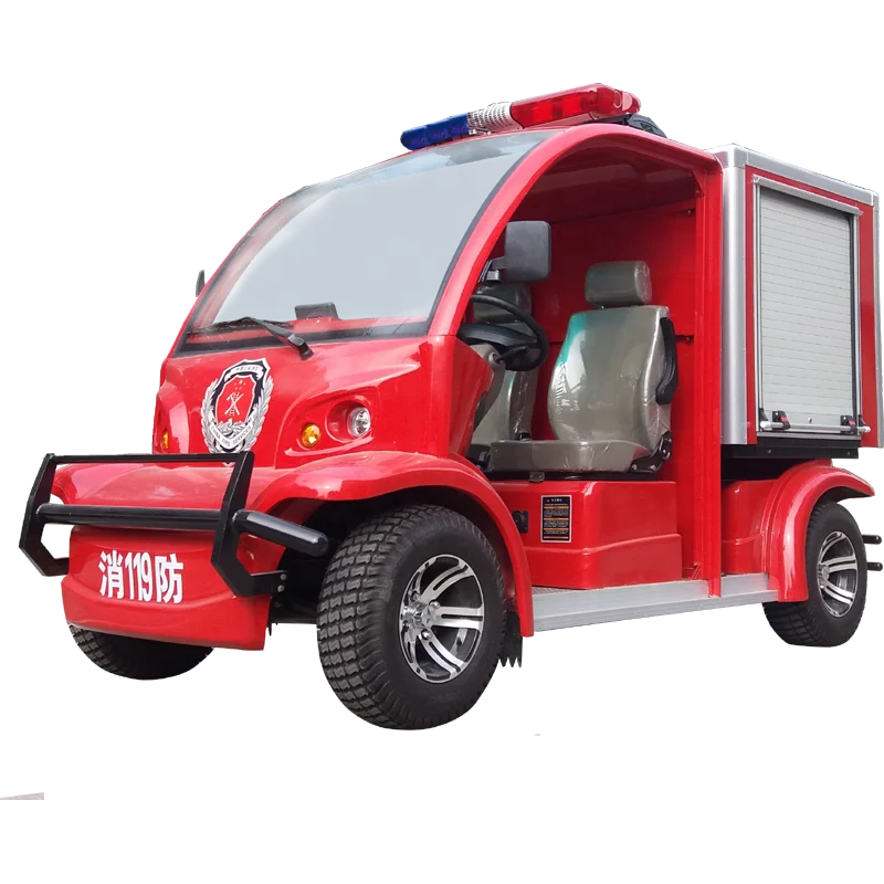 Миниатюрный Электрический пожарный автомобиль для чрезвычайных