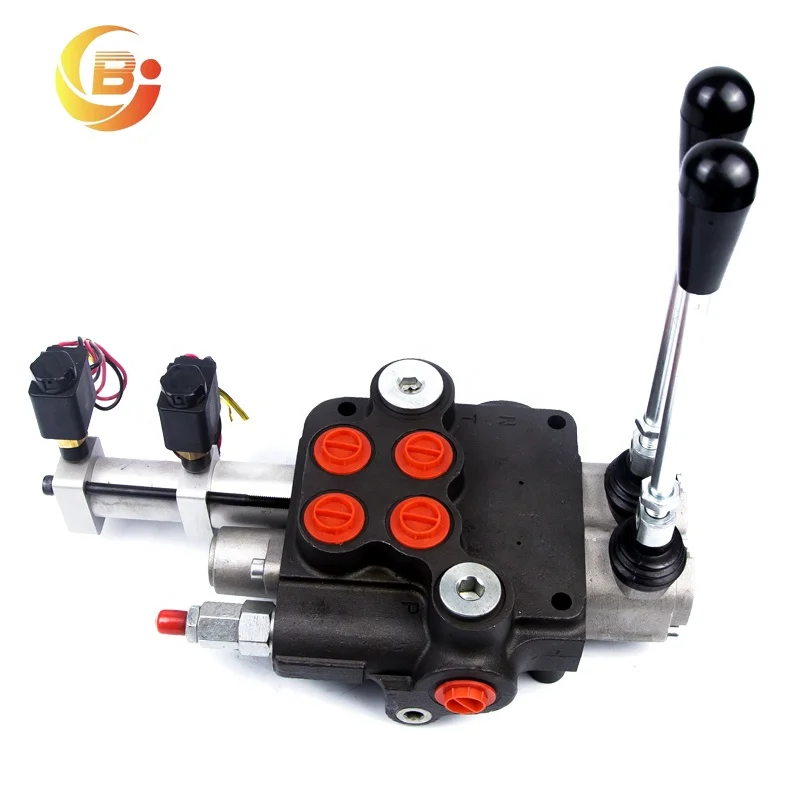 Junbao 80LPM P80 Electric Hydraulic Control Valve with Wireless Control