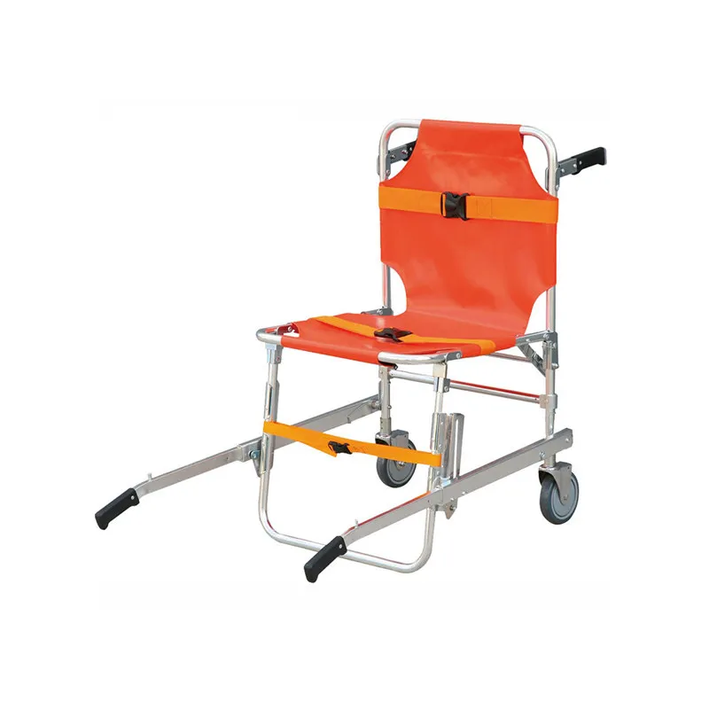 Ambulance Loading Manual Stair Chair Emergency Evacuation Stair Stretcher Trolley For Rescue