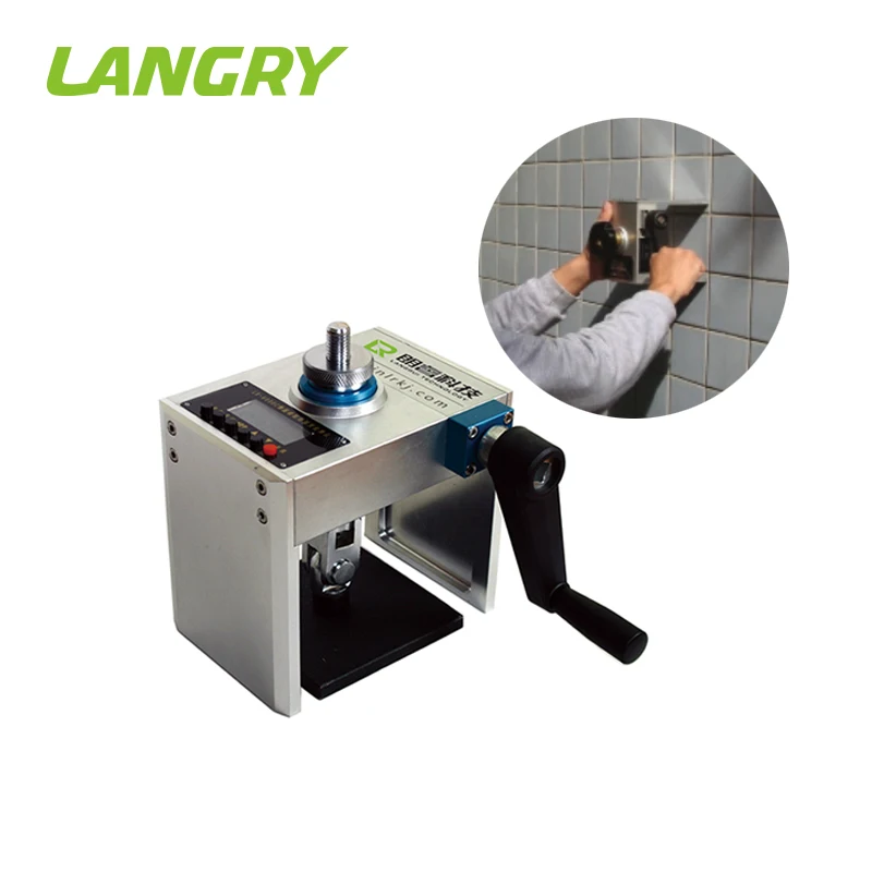 
 Langry LR-6000C Высокая точность бетона Pull-off тестер сцепления для испытаний NDT  