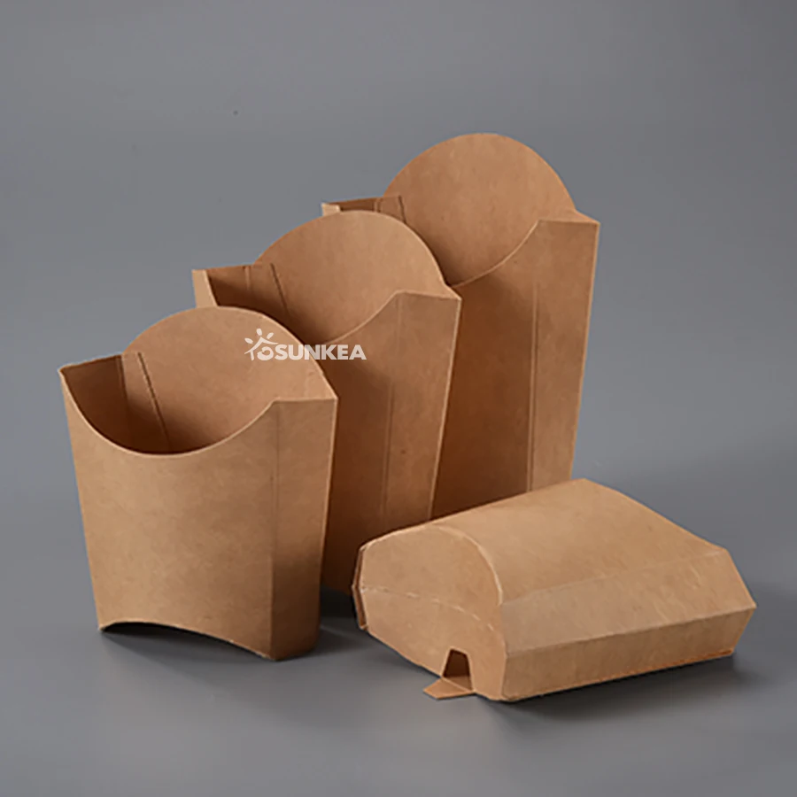 French fries packaging box potato chip container party french fries take away boxes