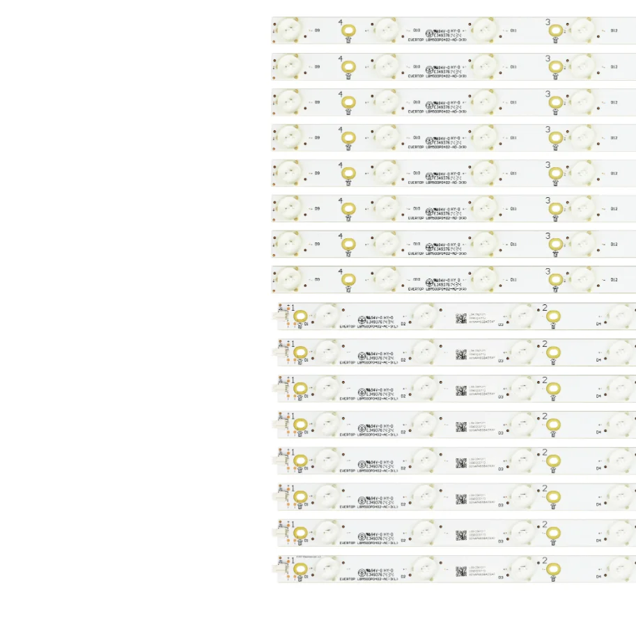 LED Backlight Strip For TPT500J1-HVN08 LBM500P0402-AD-3(R)  LBM500P0402-AC-3(L)  R08-0341011  L08-0341011 M502I-B1 LTMWRLAQ LTYW