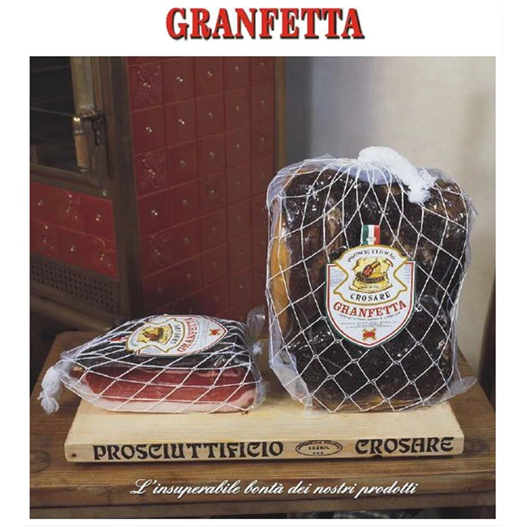 PROSCIUTTIFICIO CROSARE - Speck Granfetta Whole Gluten Free Italian Cured Smoked Pork Speck Ham