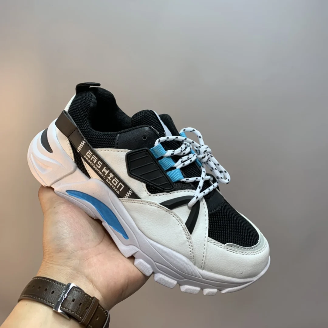 M4292 Bulk Wholesale men sports casual male fashion sneakers mixed type for mens black shoes stock men