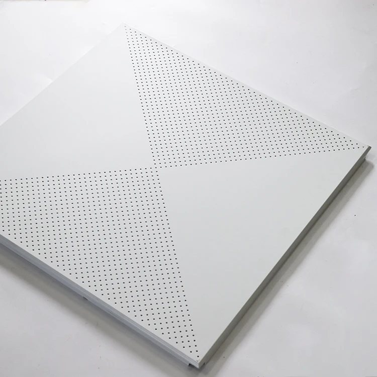 600*600 Modern fireproof aluminum performed drop ceiling