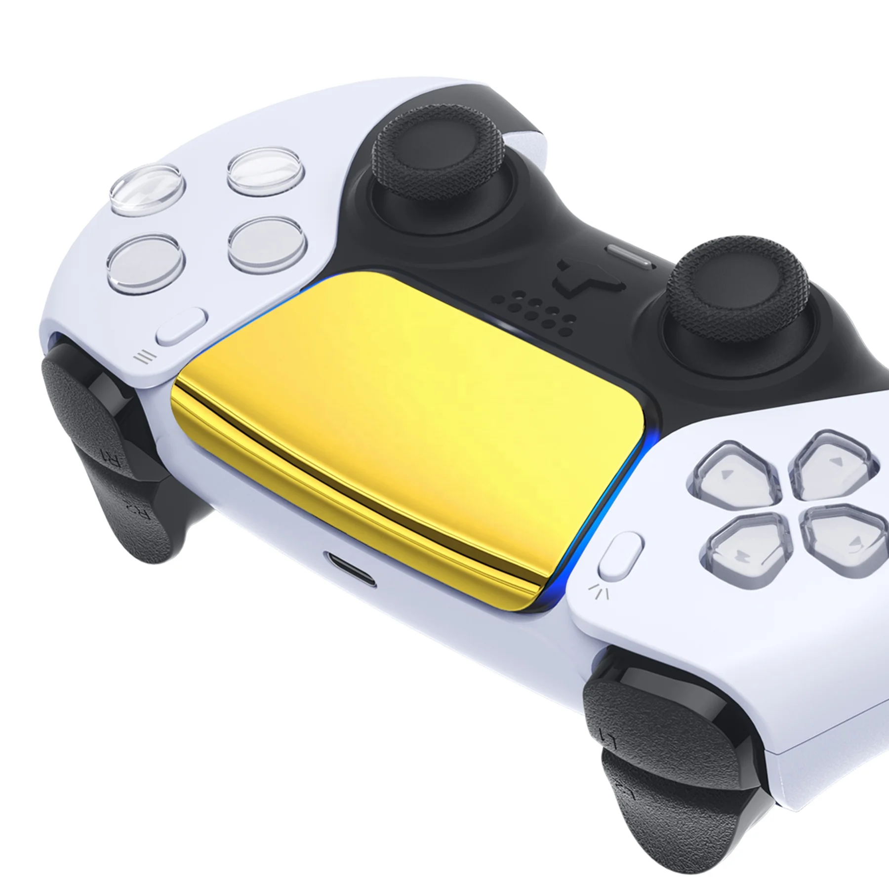 PS5 Replacement Button Glossy Gold Pink Blue Red Touch Pad For Playstation5 PS5 Controller