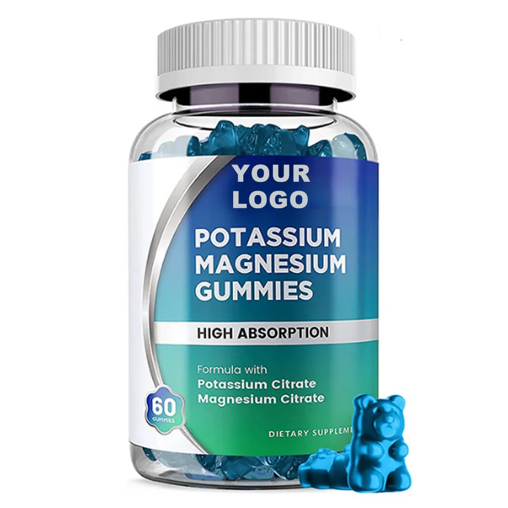 Top Manufacturer Sugar Free Pectin Sea Moss Gummy Vegan Calm Calcium L-Threonate Potassium Magnesium Glycinate Gummies