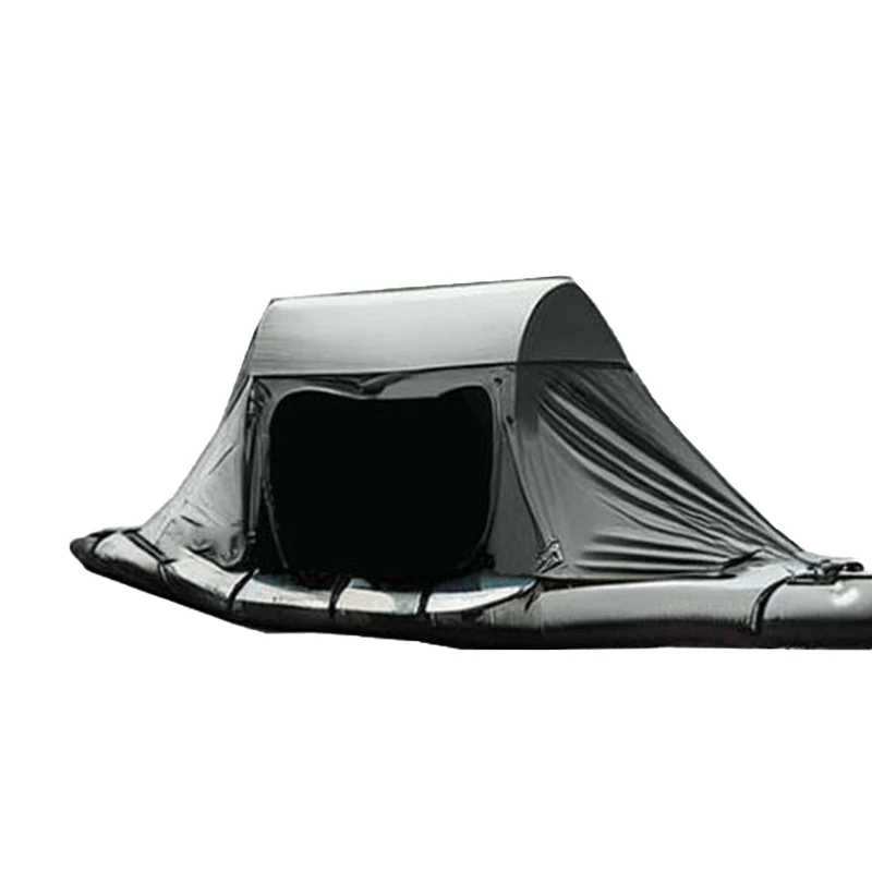 Customized Outdoor Portable Rafting Rooftop Tents with SUP Board Air Boat Inflatable Floating Tent for Camping Hiking Fishing