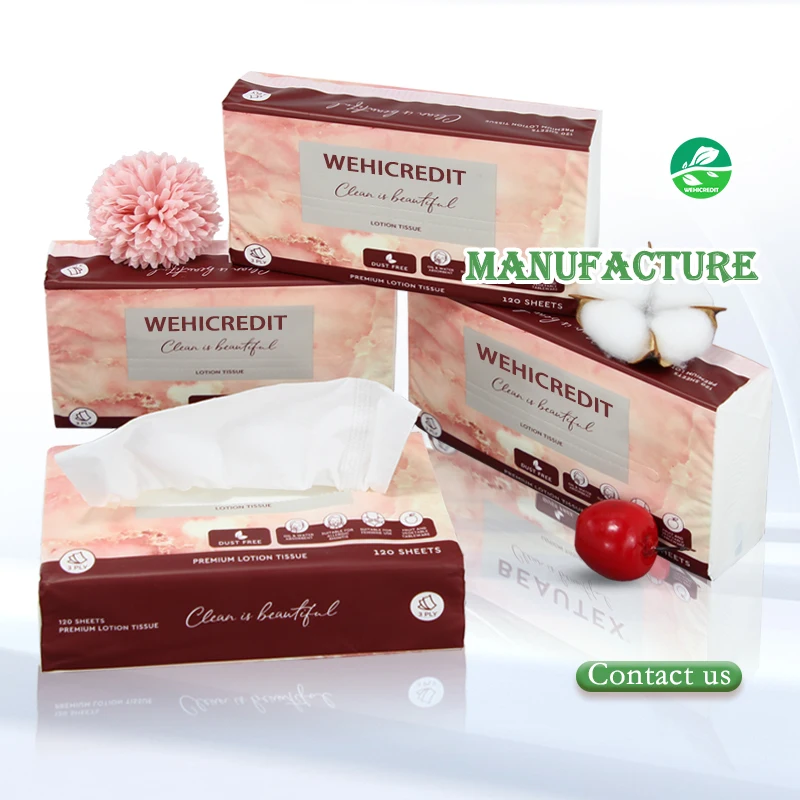 WeHicredit настраиваемый OEM тонкая цветная розовая черная 2-слойная 4-слойная влажная салфетка