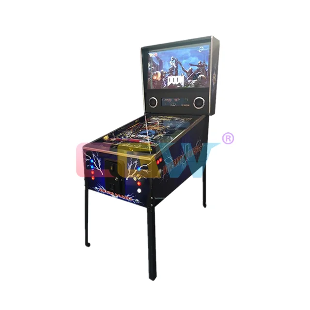 CGW Commercial Table Flipper Pinball Machine Arcade1up Virtual Pinabll Arcade Cabinet Pinball Arcade