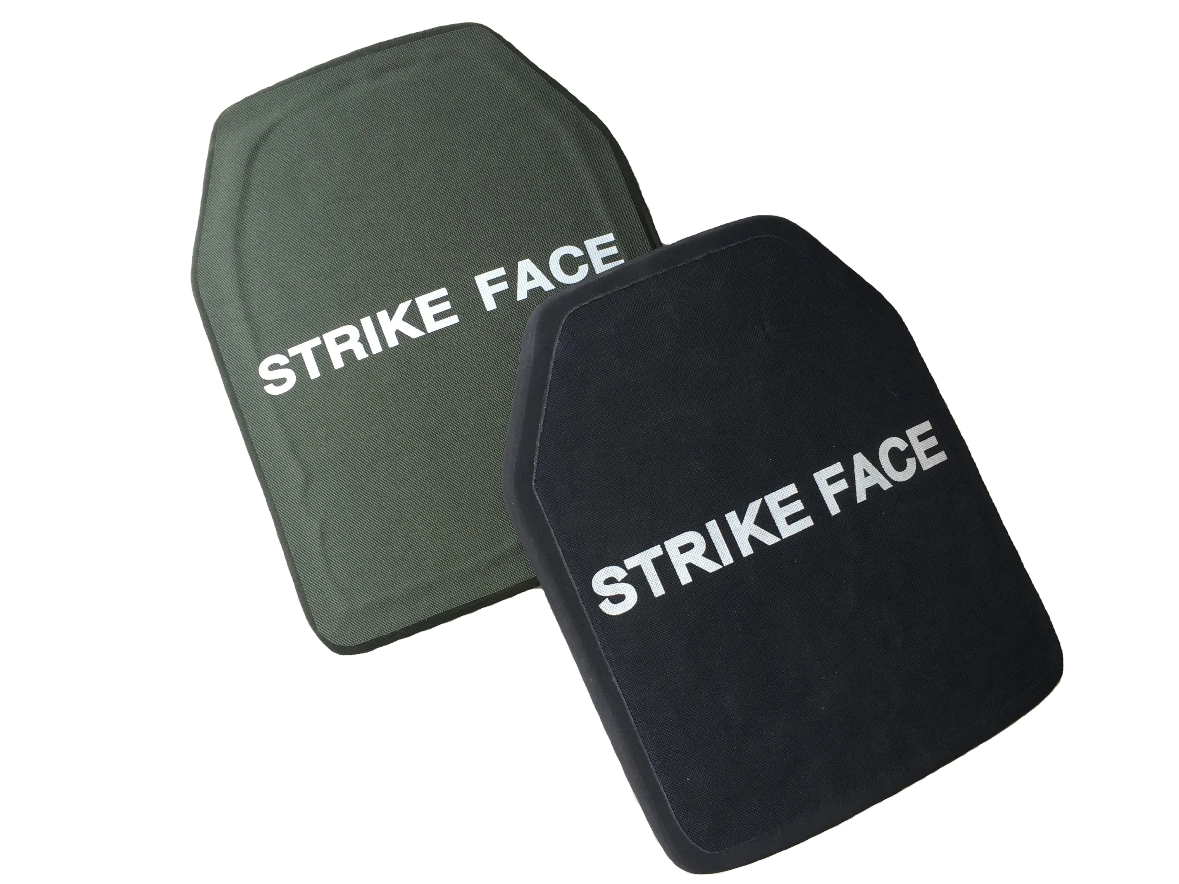Factory Customized Hard Alumina SIC Ceramic Plate Insert Tactical Gear Front Back Protection Strike Face Plate For Safety