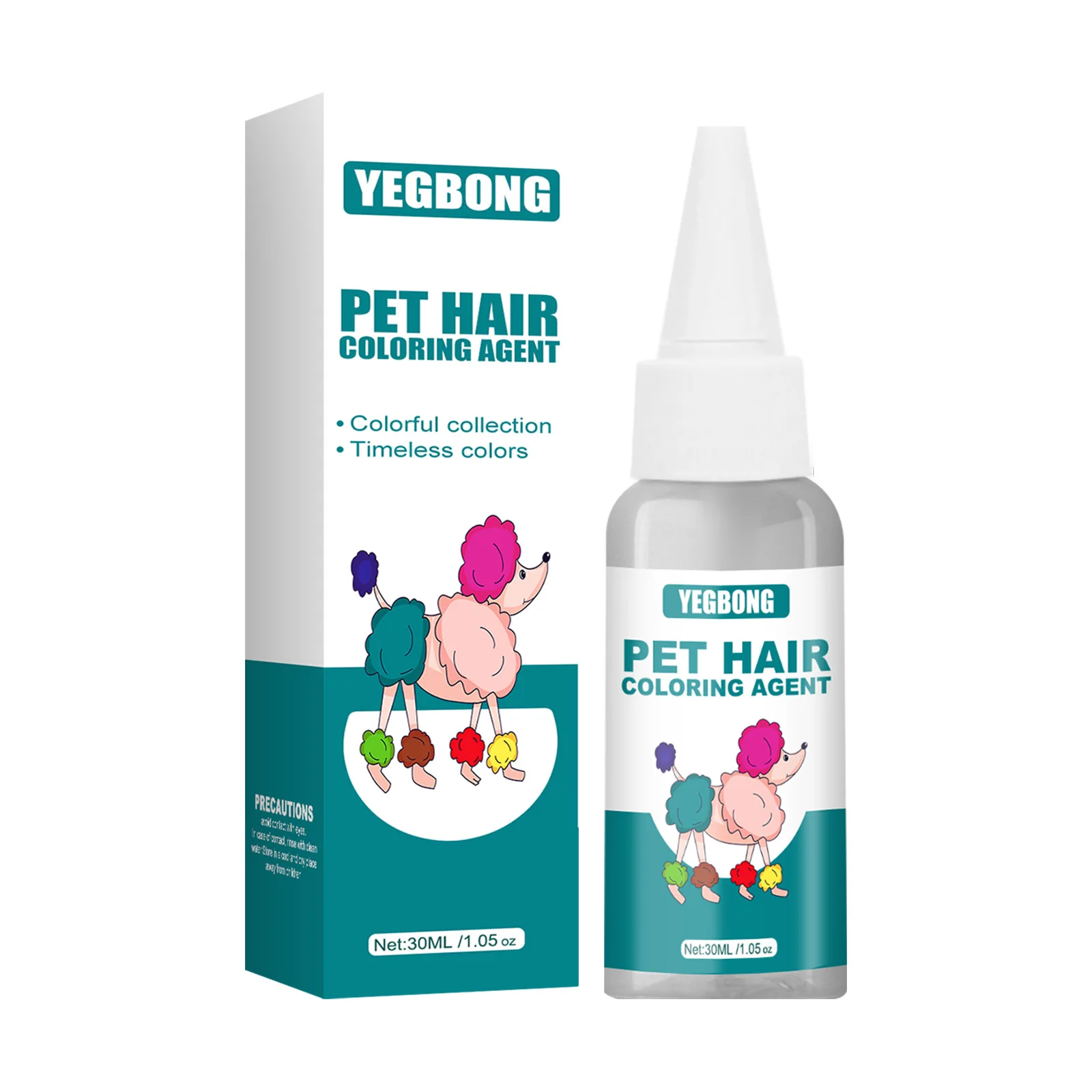 22- Professional Pet Stain Anti Allergic Cats Dog Hair Dye Cream Coloring Agent Hair styling Pet Beauty Supplies Wholesale