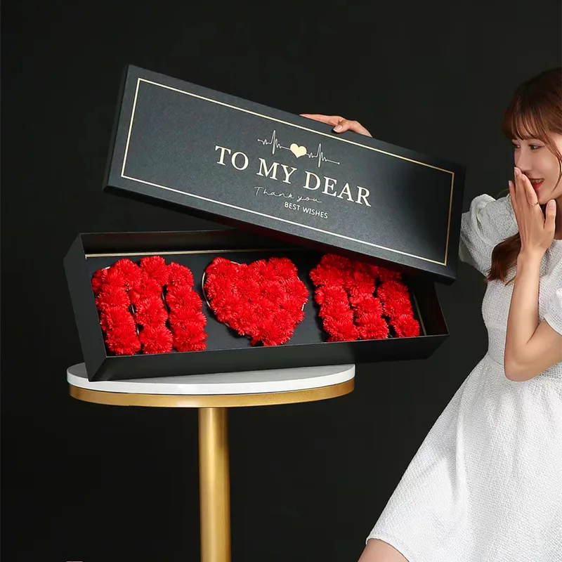 Best Wishes to my dear MOM flower box on sale with stock