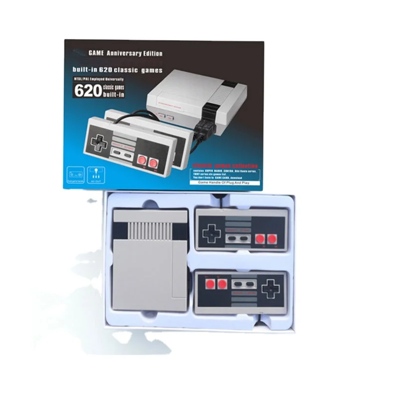 classic portable x game console built-in 600 games mp4 video player external tf card expansion for nes md snes gba