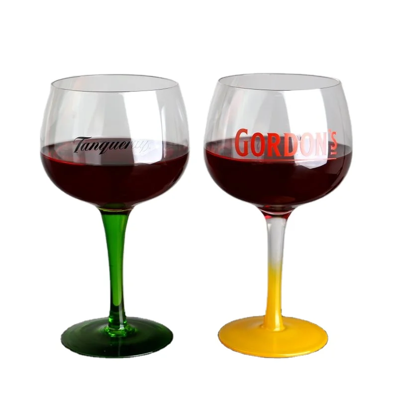 Large Classic 19oz 540ml Long Stem Crystal Red Wine Balloon Goblet Cup Set Gin Glasses