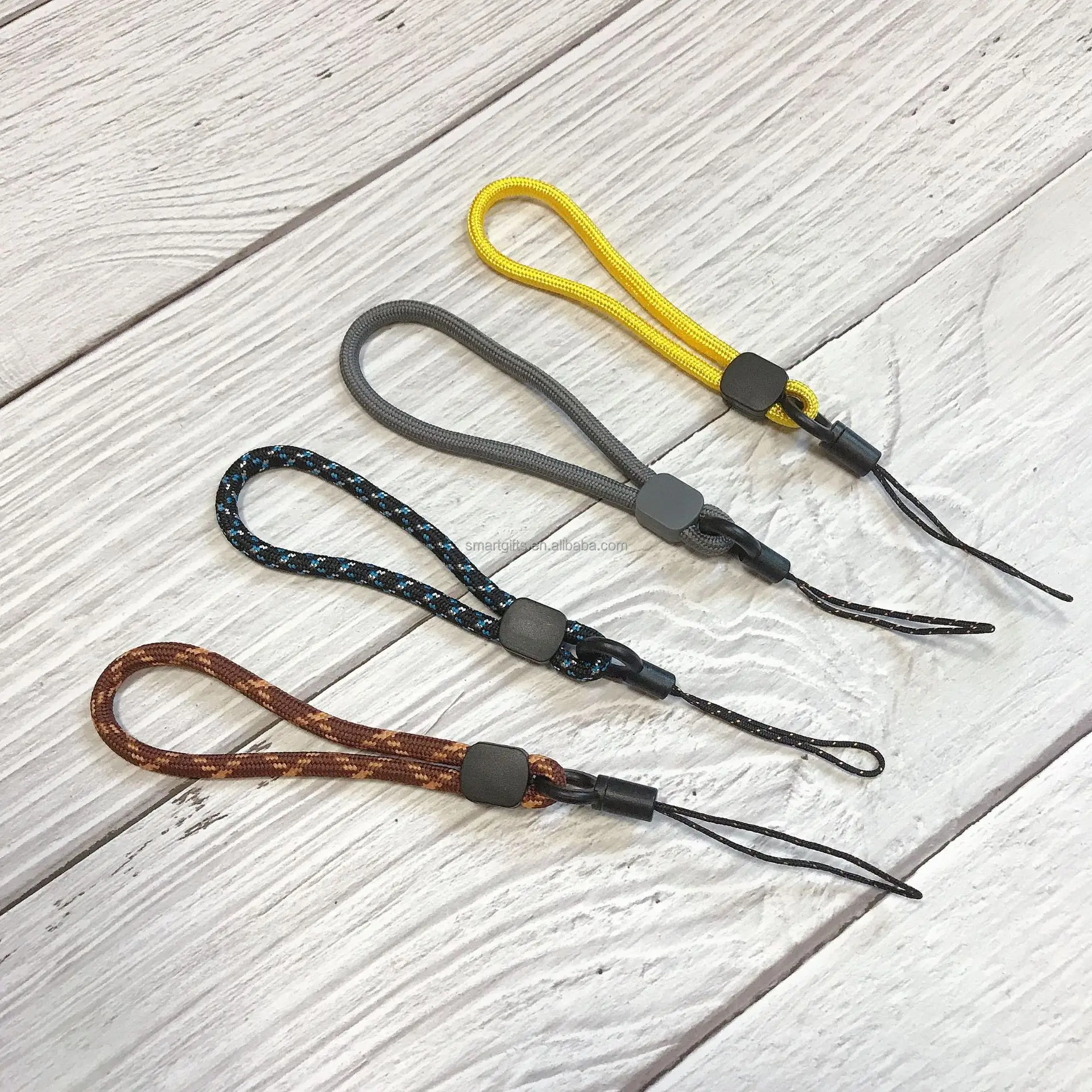 Hot sales Mobile Phone Straps USB Key Short Lanyard Adjustable Walkie Talkie Hand Strap Wrist Rope Audio Anti-lost Lanyard