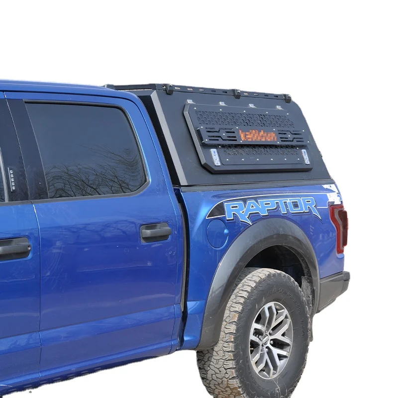 Truck Camper aluminum Canopy 4X4 Pickupk Truck hardtop Canopy ranger for Ford Raptor Tacoma Tundra Dodge Ram